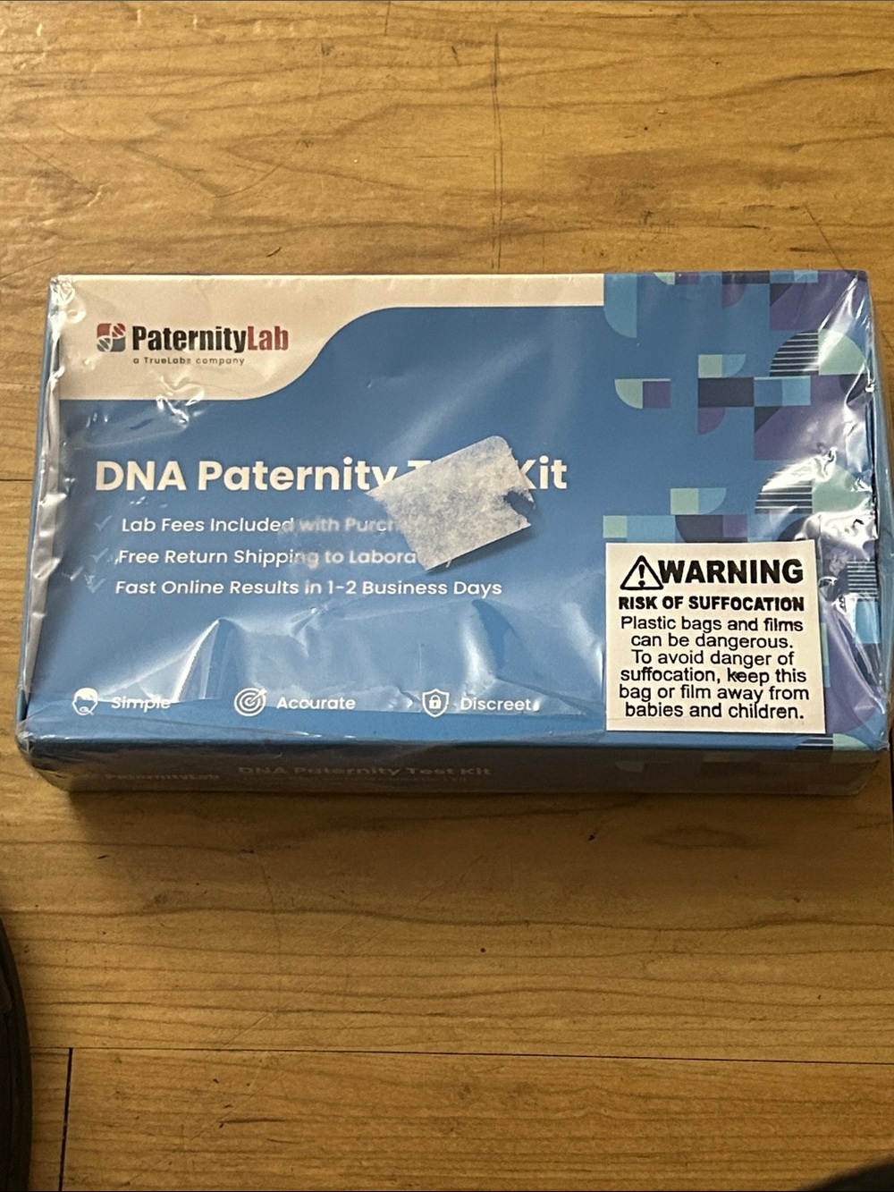 PaternityLab DNA Paternity Test Kit - new and sealed
